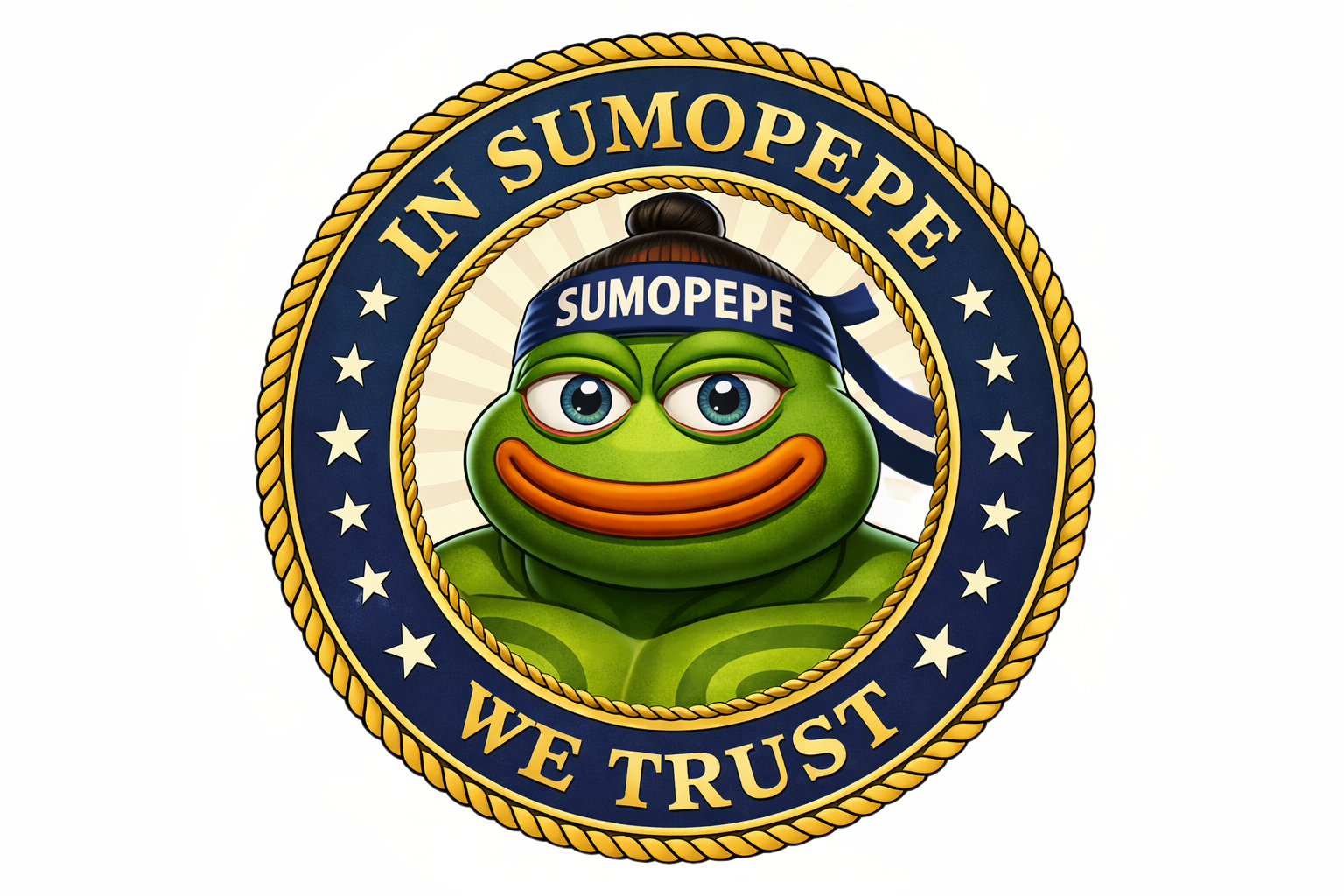 IN SUMOPEPE WE TRUST Official Seal